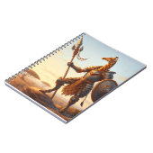 Giraffe krijger notitieboek (Linkerzijde)