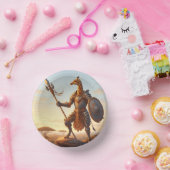 Giraffe krijger papieren kommen (Feest)