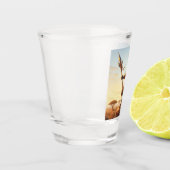 Giraffe krijger shot glas (Links)