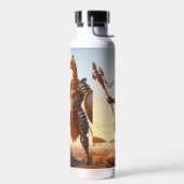 Giraffe krijger waterfles (Links)