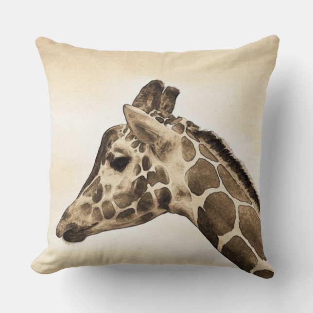  Giraffe Kussen (Voorkant)