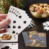 Giraffe kust baby giraffe pokerkaarten (Insitu)