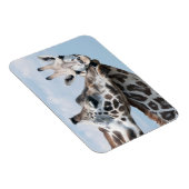 Giraffe kust haar kalf magneet (Rechterzijde)