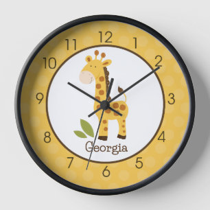 Giraffe Kute Kinder Oerwoud Baby Nursery Wall