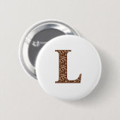 GIRAFFE L RONDE BUTTON 5,7 CM (Voorkant /achterkant)
