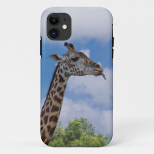 Giraffe landdier Case-Mate iPhone case