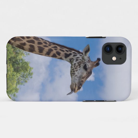 Giraffe landdier Case-Mate iPhone case (Achterkant (horizontaal))