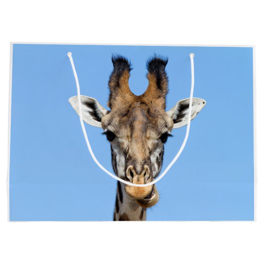 Giraffe Large Cadeautasje (Achterkant)