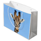 Giraffe Large Cadeautasje (Achterkant Gekanteld)