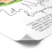 Giraffe \ Late nacht luiers spel Poster (Hoek)