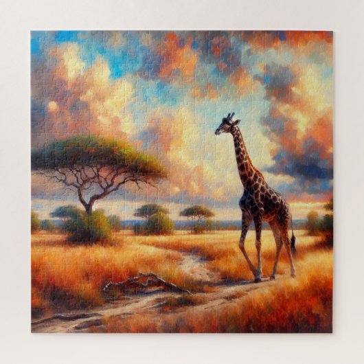Giraffe Legpuzzel (Verticaal)