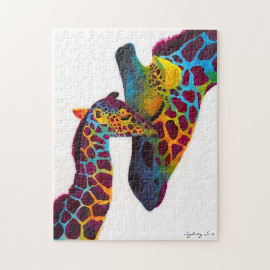 Giraffe Legpuzzel (Verticaal)