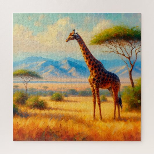 Giraffe Legpuzzel (Verticaal)