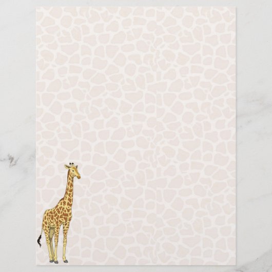 Giraffe Letterhead (Voorkant)