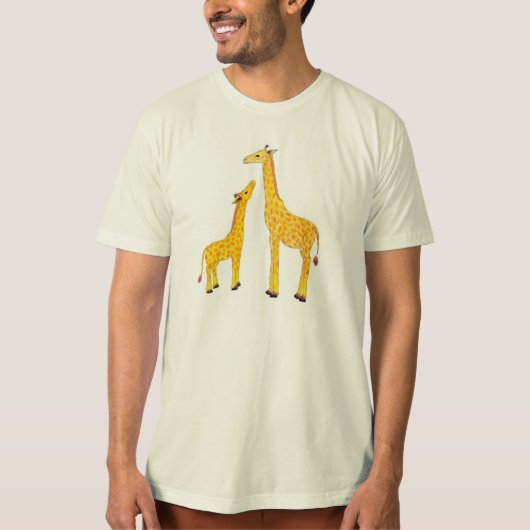 Giraffe liefde t-shirt (Voorkant)