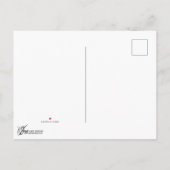 Giraffe Liefde Uitnodiging Briefkaart (Achterkant)