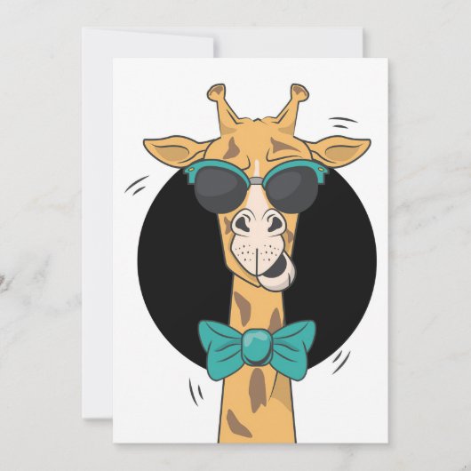 Giraffe Liefhebber Giraffe In Mijn Hart Kaart (Voorkant)