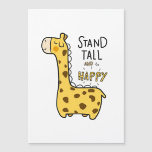 Giraffe Liefhebber Giraffe Sta Rechtop