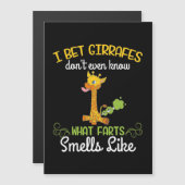 Giraffe Liefhebber Giraffe Wat Scheten Ruikt Als (Voorkant / Achterkant)