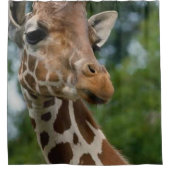 Giraffe liefhebbers Art douchegordijn (Voorkant)