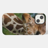 Giraffe liefhebbers iPhone hoesje (Achterkant horizontaal)