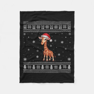 Giraffe liefhebbers mannen vrouwen Sinterklaas lel Fleece Deken