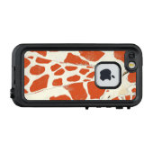 Giraffe LifeProof iPhone Hoesje (Achterkant (horizontaal))