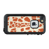 Giraffe LifeProof iPhone Hoesje (Achterkant (horizontaal))
