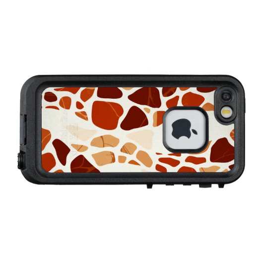 Giraffe LifeProof iPhone Hoesje (Achterkant (horizontaal))