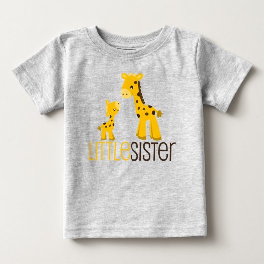 Giraffe Little Sister Baby Creeper (Voorkant)