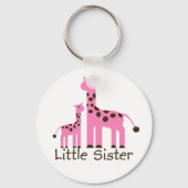 Giraffe Little Sister Sleutelhanger (Voorkant)