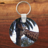 Giraffe Lookout, toetsenbord Sleutelhanger (Voorkant)