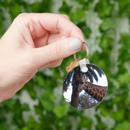 Giraffe Lookout, toetsenbord Sleutelhanger (Hand)