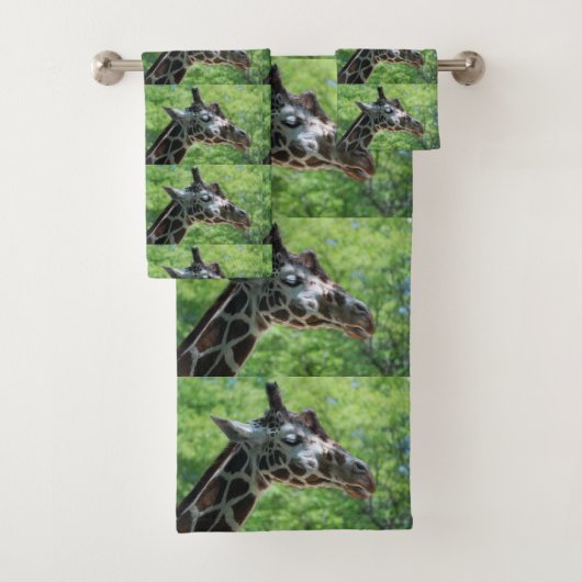 Giraffe Love Bad Handdoek (Insitu)