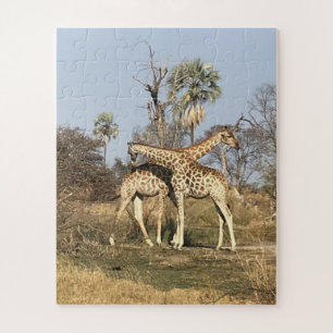 "Giraffe Love in Action Tanzania Legpuzzel
