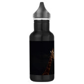 Giraffe Love in the Moonlight Waterfles (Links)
