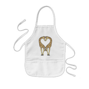 Giraffe Love Kinder Schort