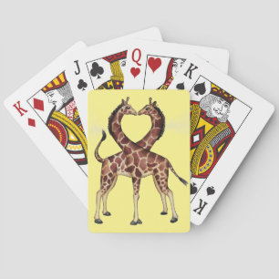 Giraffe Love-playkaarten Pokerkaarten