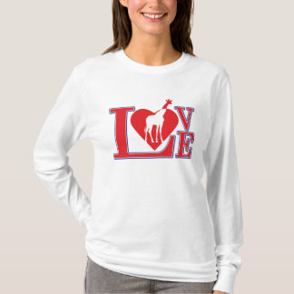 Giraffe Love T-shirt