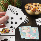 Giraffe Lover Baby Giraffe Pokerkaarten (Insitu)