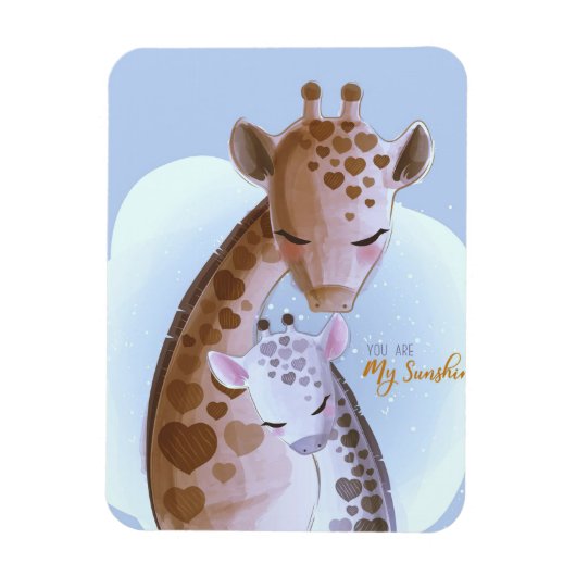Giraffe Lover Cute Giraffes Magneet (Verticaal)