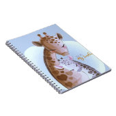 Giraffe Lover Cute Giraffes Notitieboek (Rechterzijde)