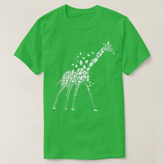 Giraffe Lover dierentuin T-shirt (Design voorkant)