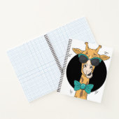Giraffe Lover Giraffe in mijn hart Notitieboek (Binnen)