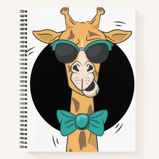 Giraffe Lover Giraffe in mijn hart Notitieboek (Voorkant)