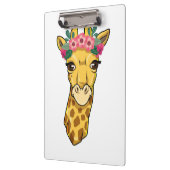 Giraffe Lover Giraffe ventilatorspiegel Klembord (Links)