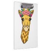 Giraffe Lover Giraffe ventilatorspiegel Klembord (Rechts)