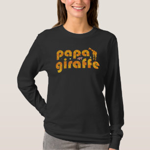 Giraffe Lover Grappige Giraffe Print I Papa Giraff T-shirt