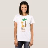 Giraffe Lover T-shirt (Voorkant volledig)