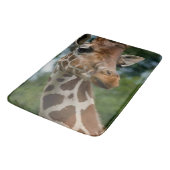 Giraffe Lovers Art Badmat (Gekanteld)